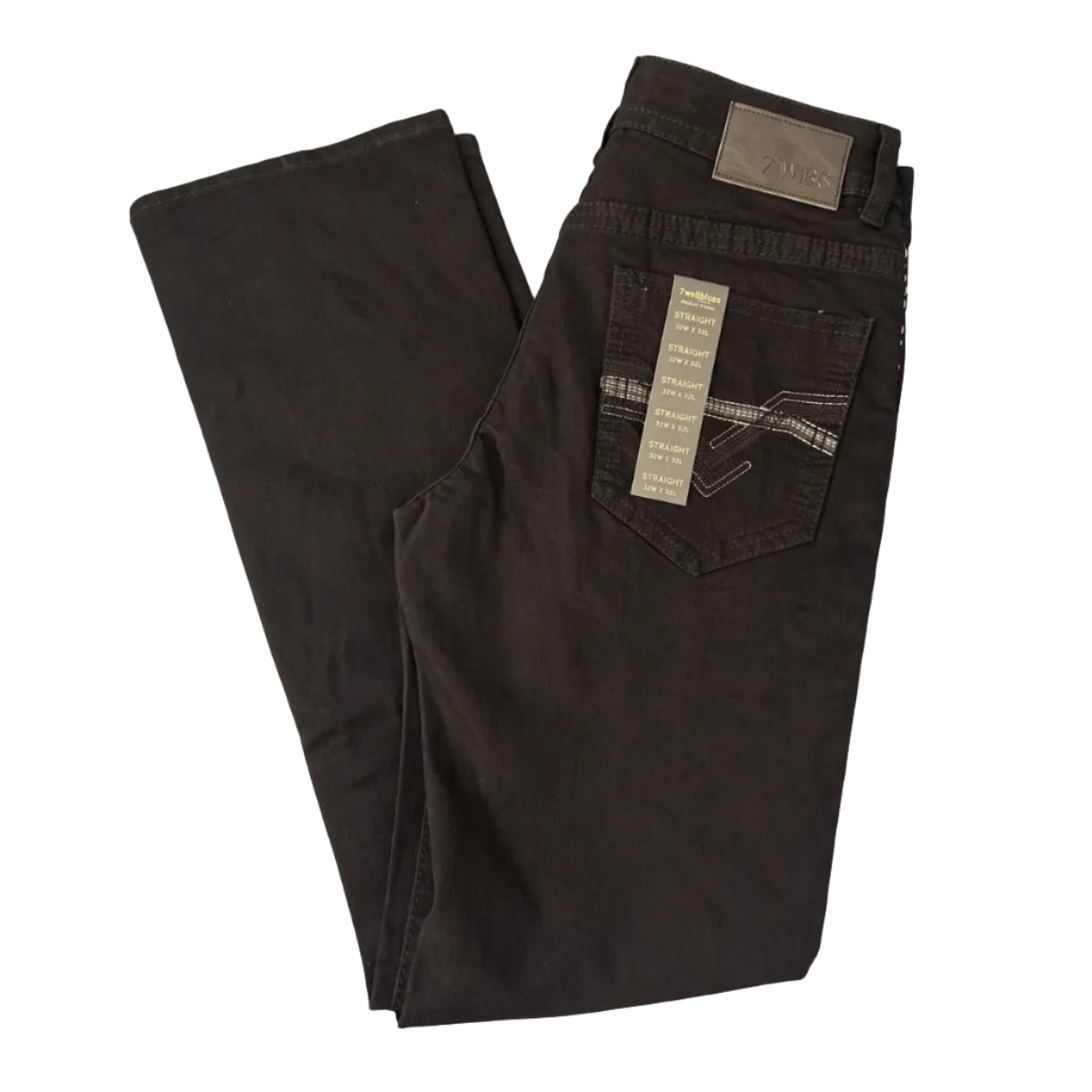 7 Wellblues Pantalon Negro